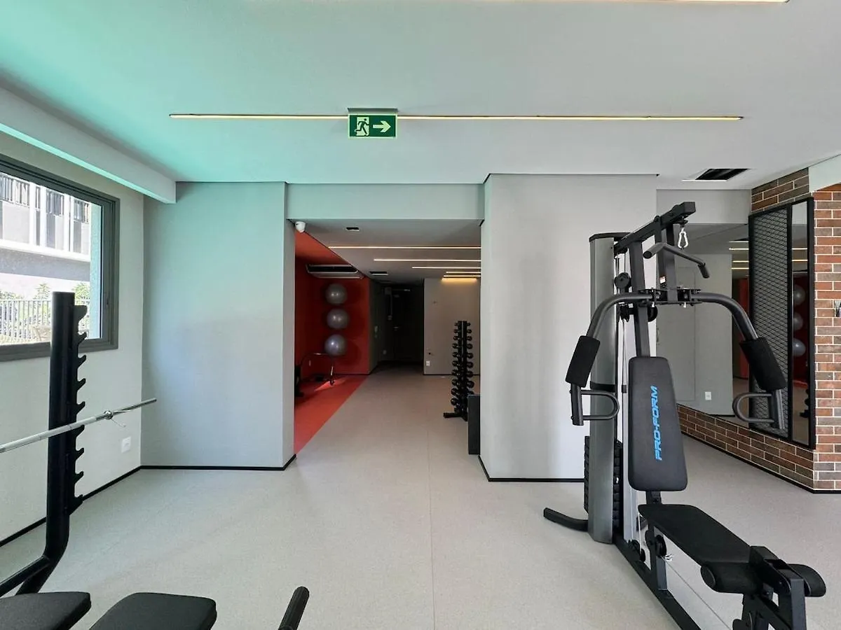 Fl212 - Flat, Lindo E Equipado Na Faria Lima Apartment Sao Paulo