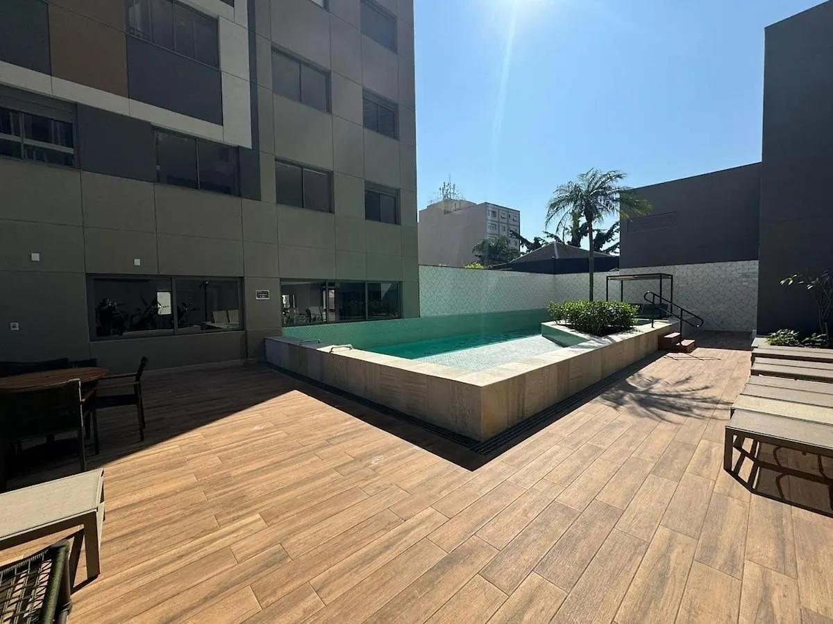 Fl212 - Flat, Lindo E Equipado Na Faria Lima Apartment Sao Paulo