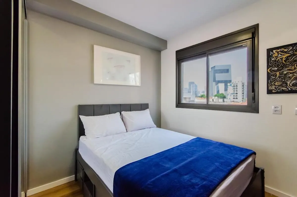 Fl212 - Flat, Lindo E Equipado Na Faria Lima Apartment Sao Paulo