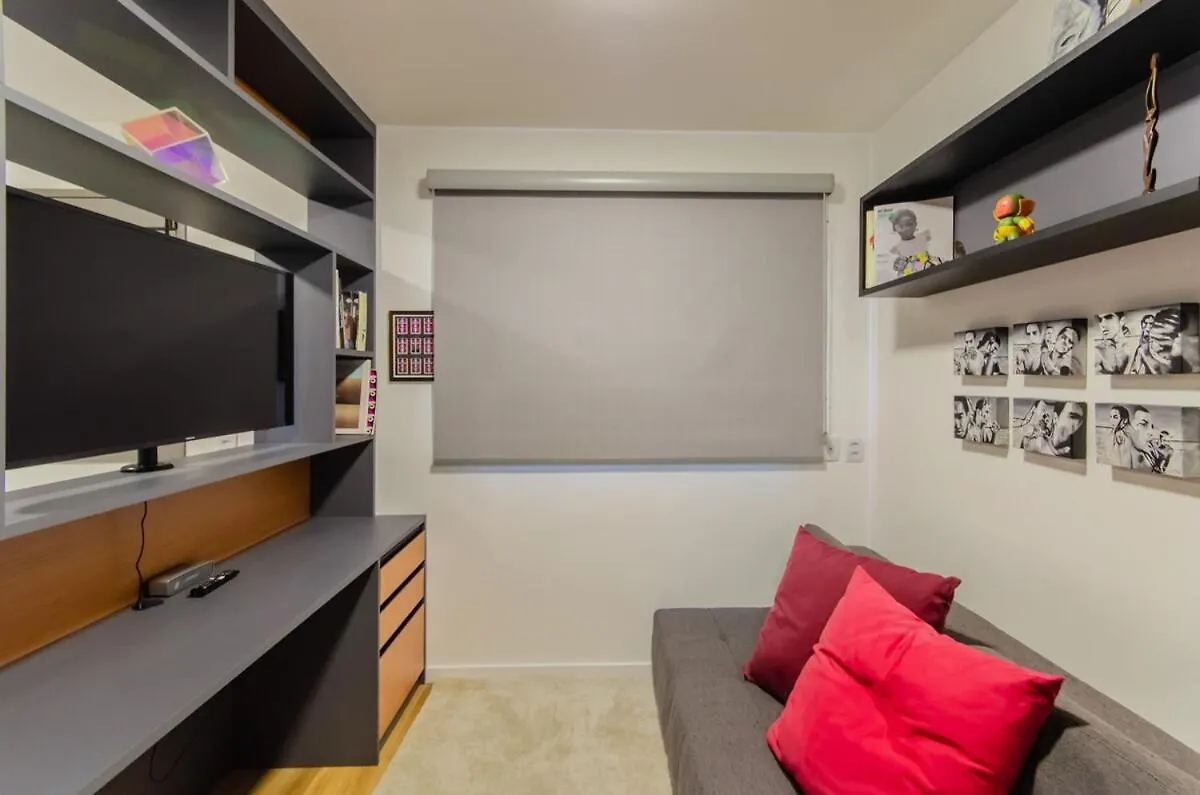 Fl212 - Flat, Lindo E Equipado Na Faria Lima Apartment Sao Paulo