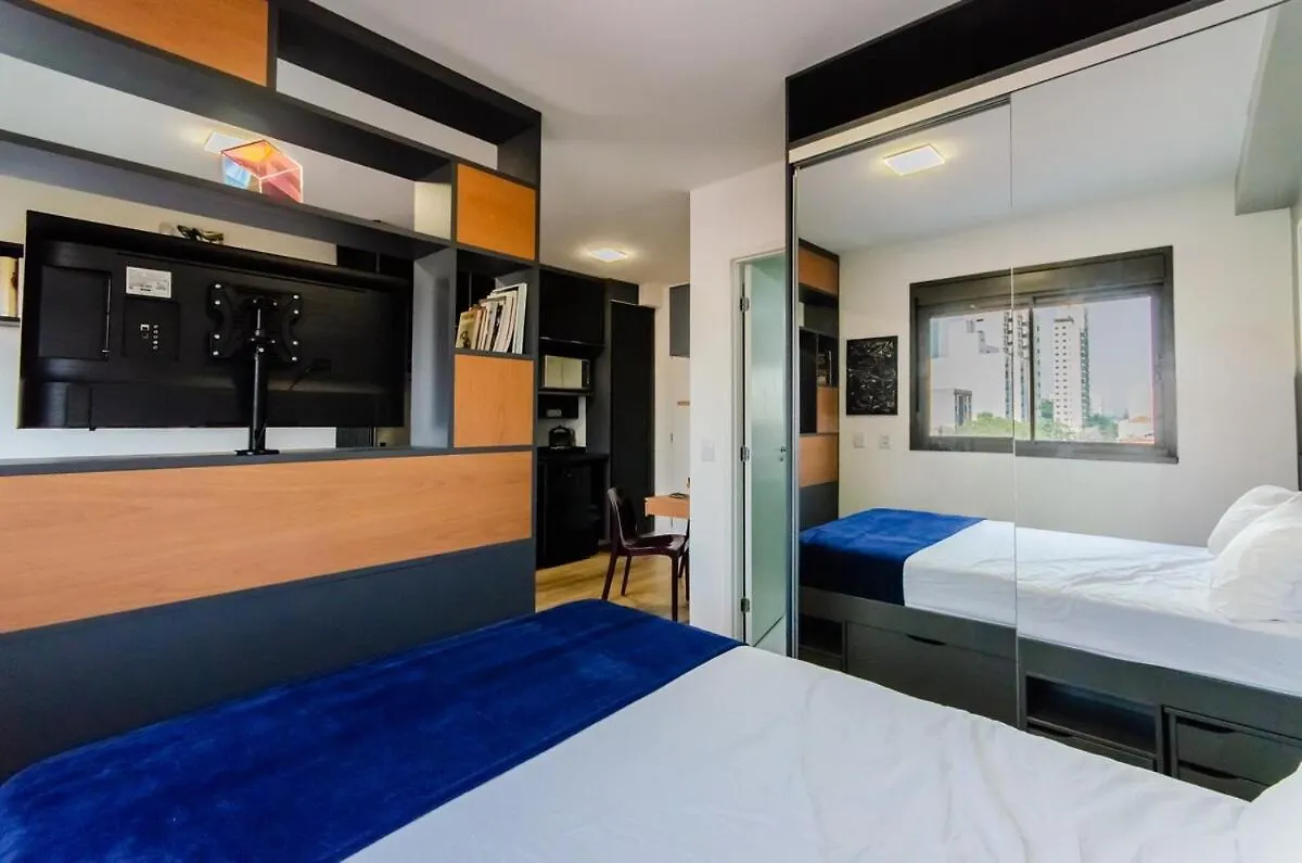 Fl212 - Flat, Lindo E Equipado Na Faria Lima Apartment Sao Paulo Brazil