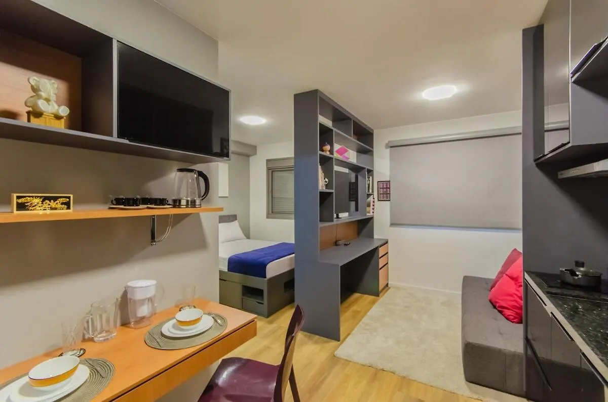 Fl212 - Flat, Lindo E Equipado Na Faria Lima Apartment Sao Paulo