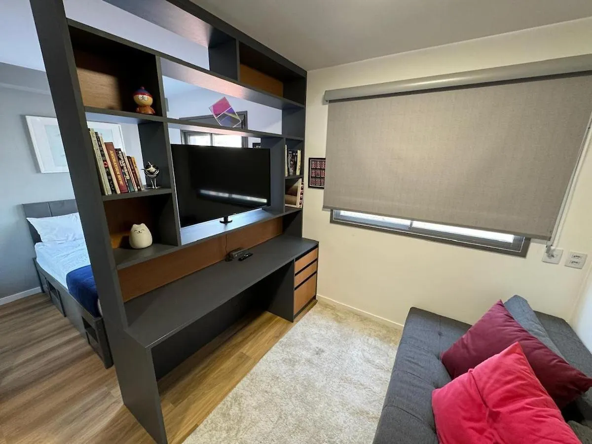 Fl212 - Flat, Lindo E Equipado Na Faria Lima Apartment Sao Paulo