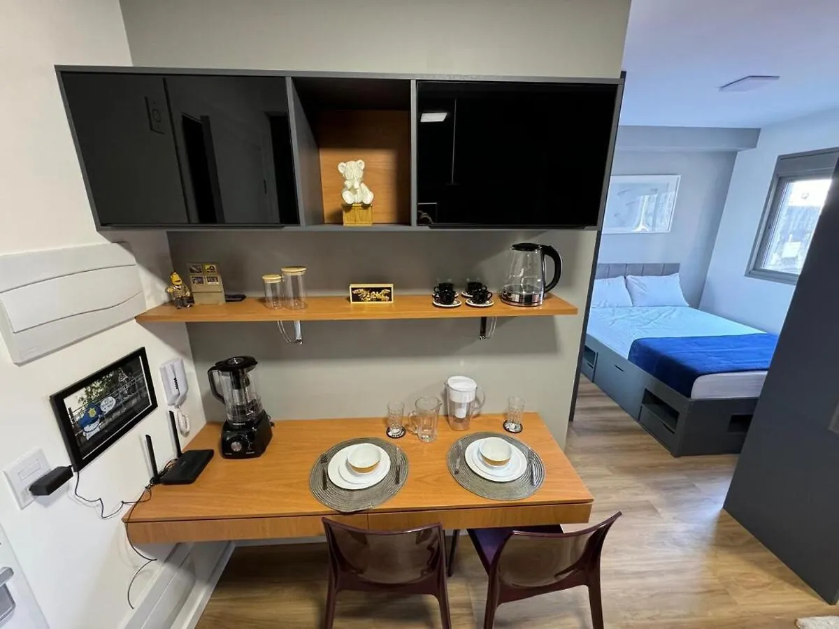 Fl212 - Flat, Lindo E Equipado Na Faria Lima Apartment Sao Paulo