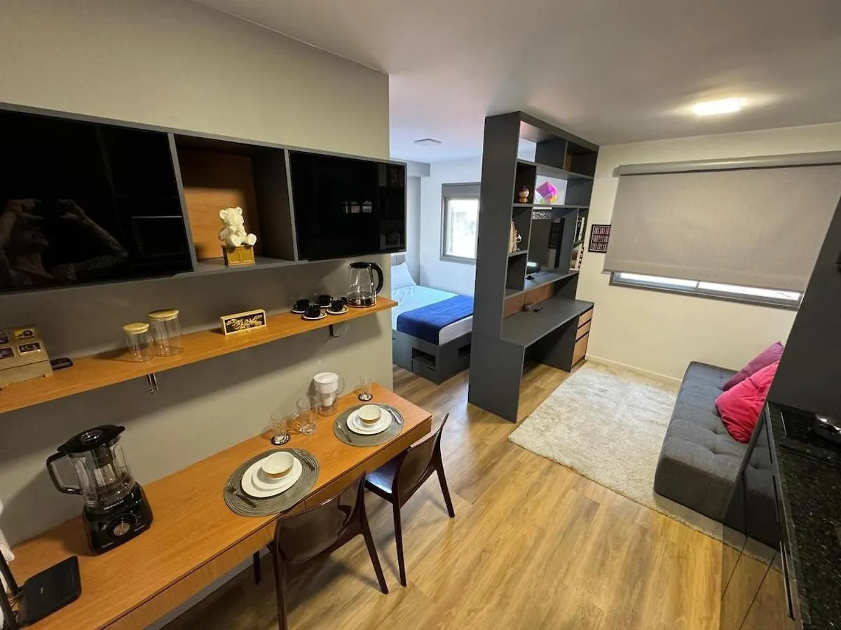 Fl212 - Flat, Lindo E Equipado Na Faria Lima Apartment Sao Paulo